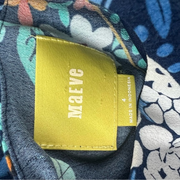 Anthro Maeve Floral Mini Dress - Picture 5 of 5